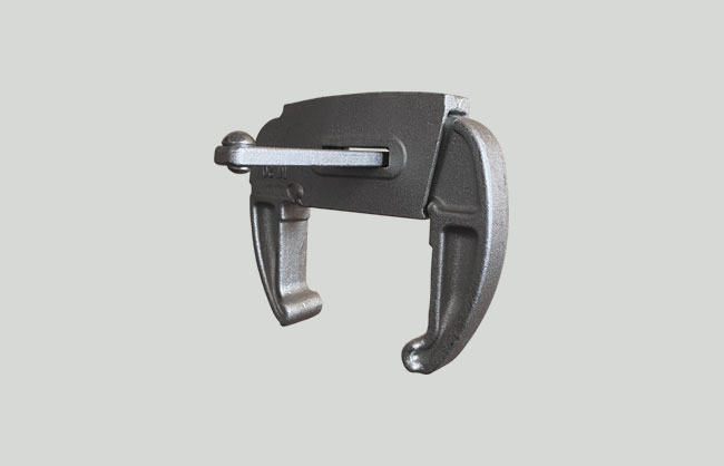 Adjustable forged steel clamp for formwork