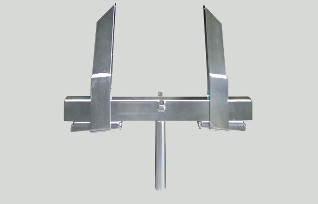 Clamp for inside drop beam
